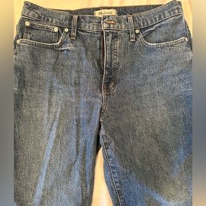 Madewell classic straight jeans